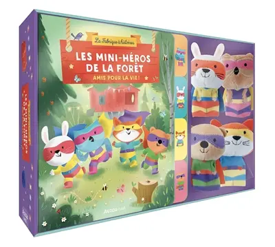 Les mini-héros de la forêt. Amis pour la vie !