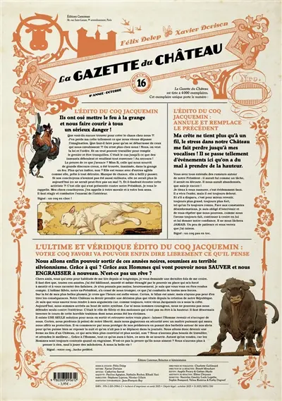 La gazette du château. Vol. 16