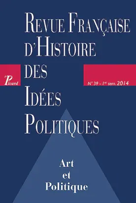Revue française d'histoire des idées politiques, n° 39