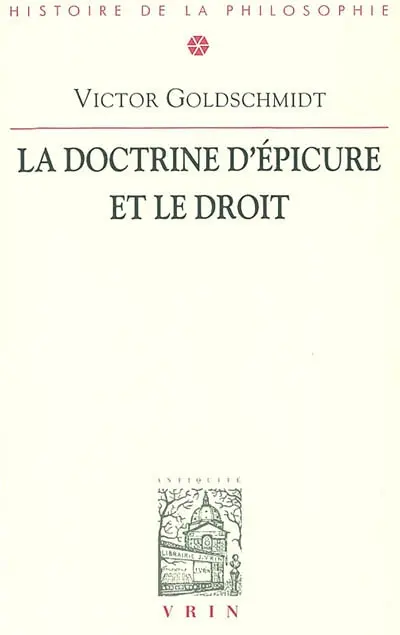 La doctrine d'Epicure et le droit