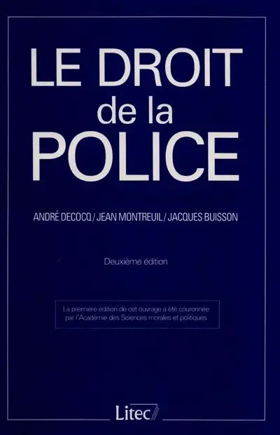 Le droit de la police