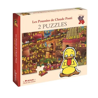 Les poussins de Claude Ponti : deux puzzles