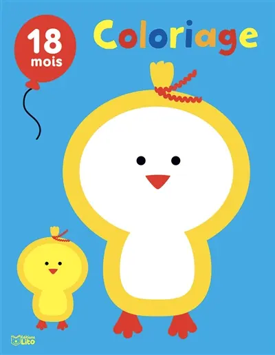 Les doudous : coloriage, 18 mois