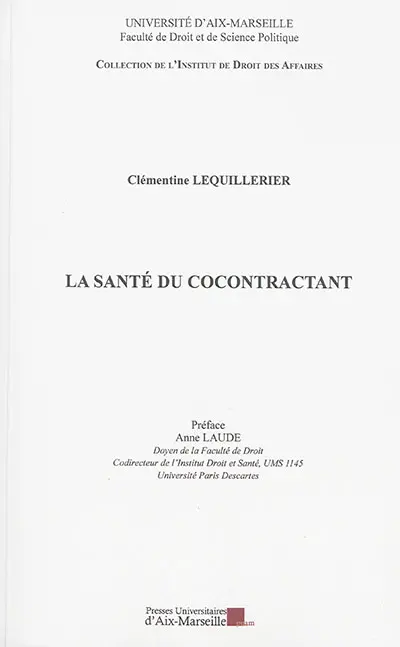 La santé du cocontractant