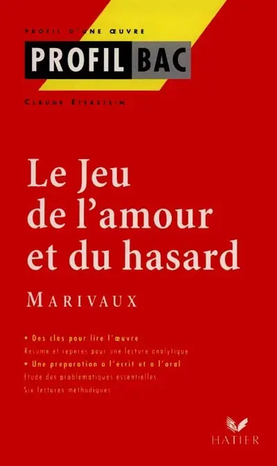 Le jeu de l'amour et du hasard, Marivaux