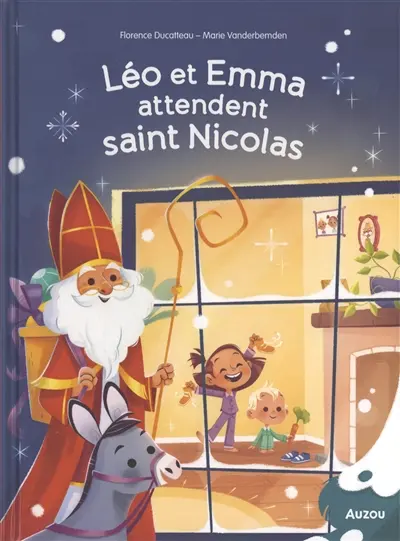 Léo et Emma attendent saint Nicolas