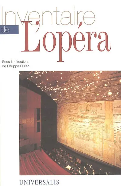 Inventaire de l'opéra