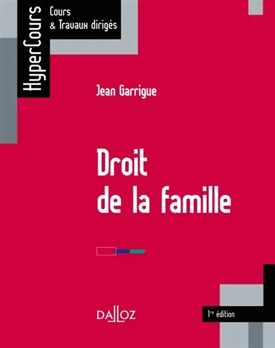 Droit de la famille
