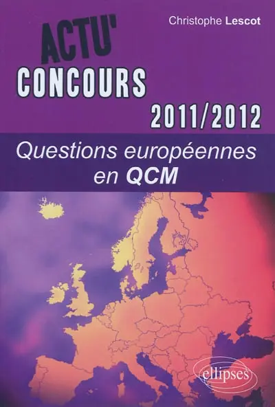 Questions européennes 2011-2012 en QCM