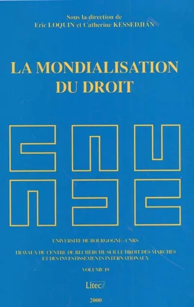 La mondialisation du droit