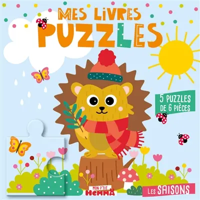 Les saisons : mes livres puzzles