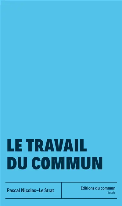 Le travail du commun