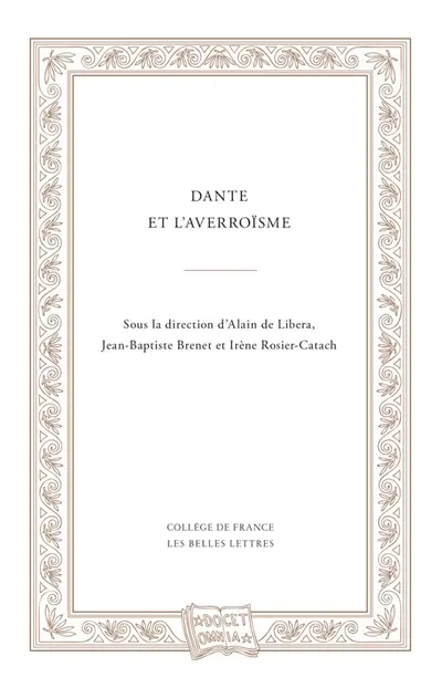 Dante et l'averroïsme