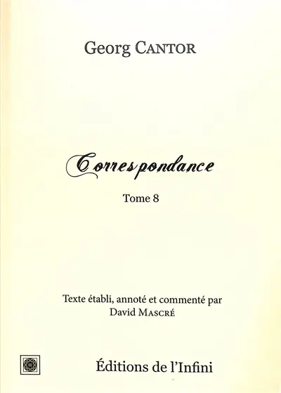 Correspondance. Vol. 8