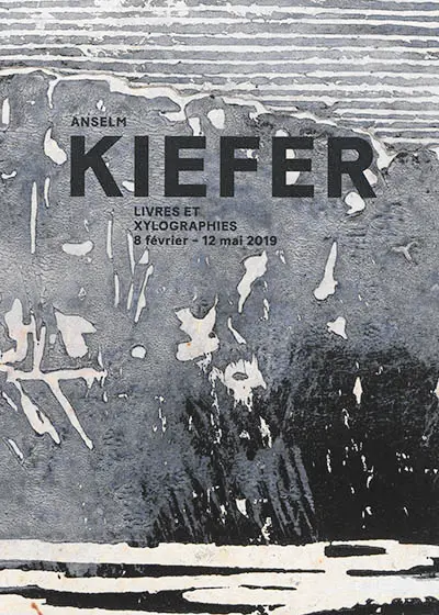 Anselm Kiefer : livres et xylographies