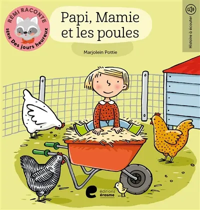 Papi, mamie et les poules