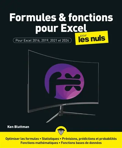 Formules & fonctions pour Excel pour les nuls : pour Excel 2016, 2019, 2021 et 2024