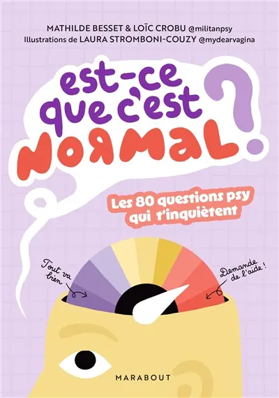 Est-ce que c'est normal ? : les 80 questions psy qui t'inquiètent