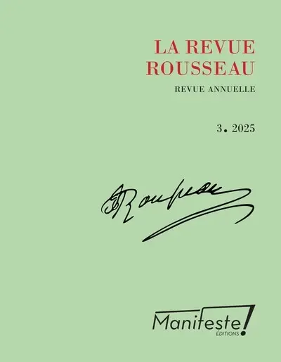 La revue Rousseau, n° 3