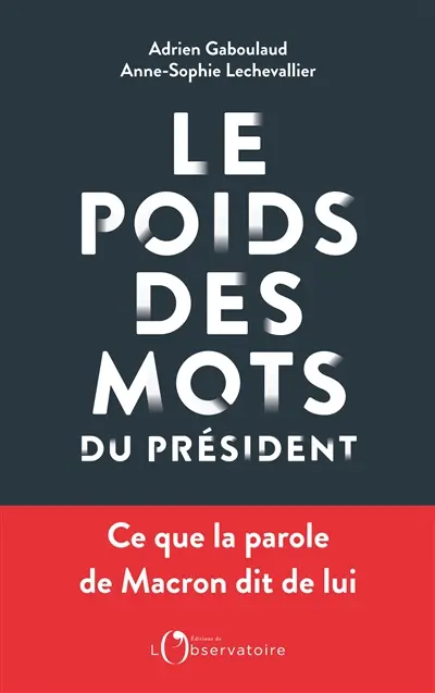 Le poids des mots du Président : ce que la parole de Macron dit de lui