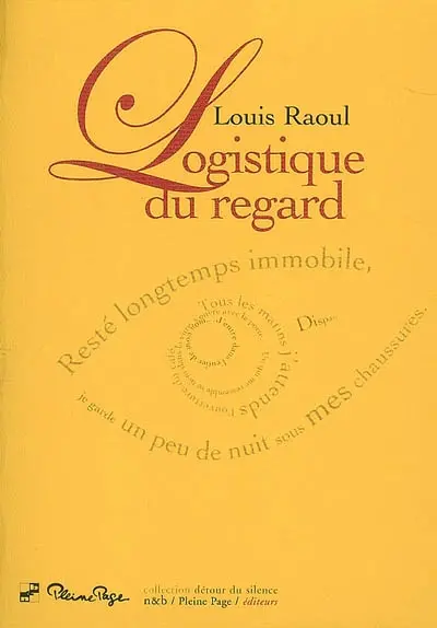 Logistique du regard
