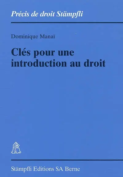 Clés pour une introduction au droit
