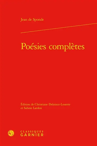 Poésies complètes