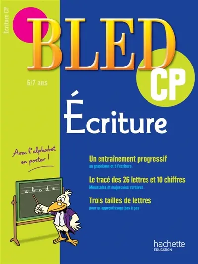 Bled écriture CP, 6-7 ans