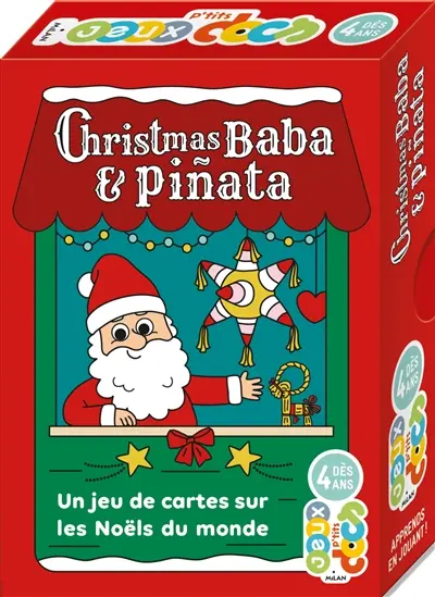 Christmas baba & pinata : un jeu de cartes sur les Noëls du monde