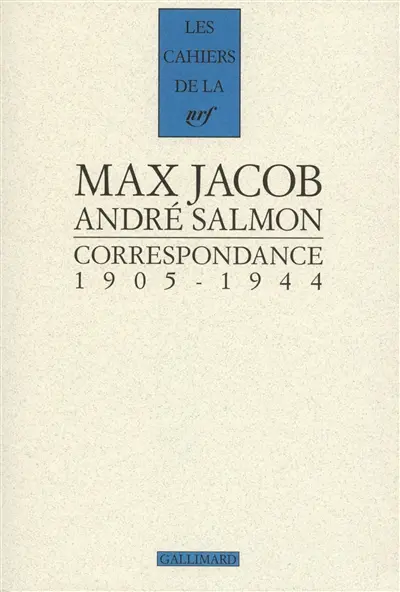 Correspondance : 1905-1944