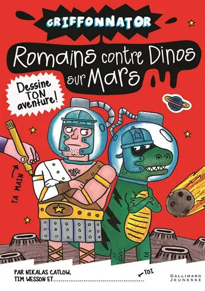 Romains contre dinos sur Mars