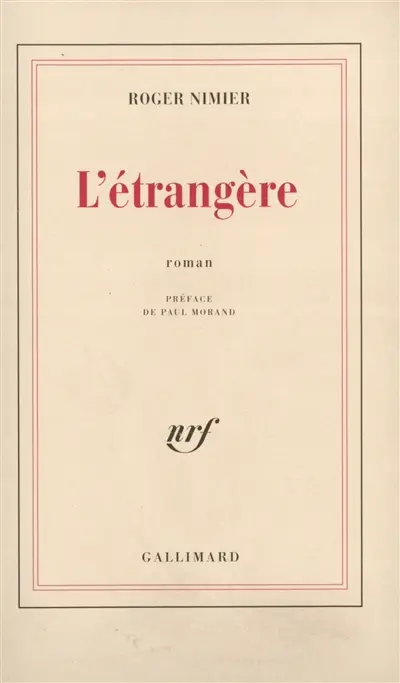 L'étrangère