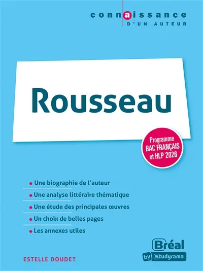 Rousseau : programme bac français et HLP 2026