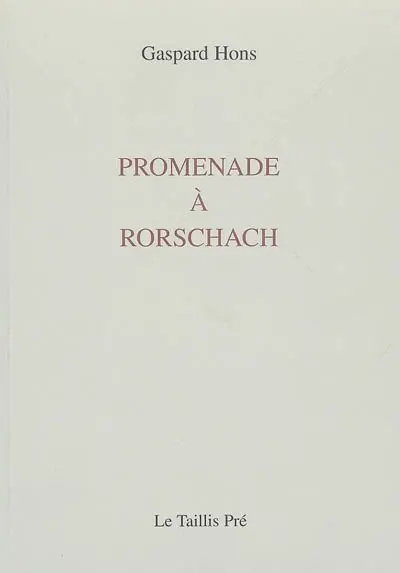 Promenade à Rorschach : parcours 1994-2001