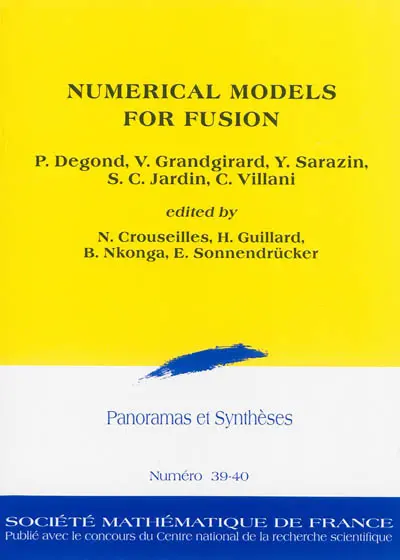 Numerical models for fusion