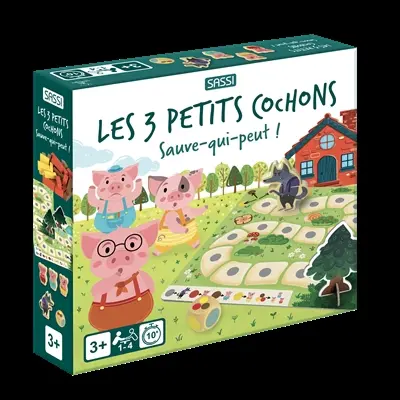 Les 3 petits cochons : sauve-qui-peut !