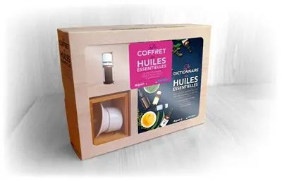 Le coffret des huiles essentielles : le dictionnaire, l'huile essentielle, le diffuseur