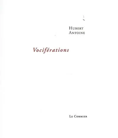 Vociférations