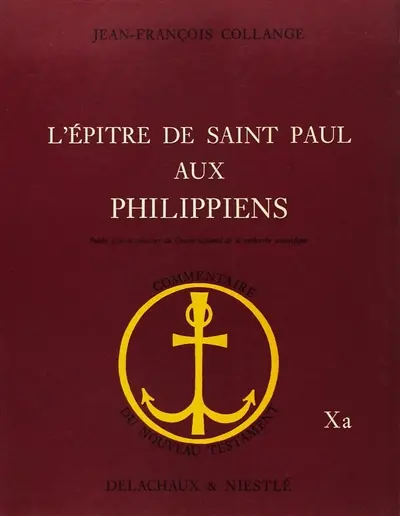 L'Epître de saint Paul aux Philippiens