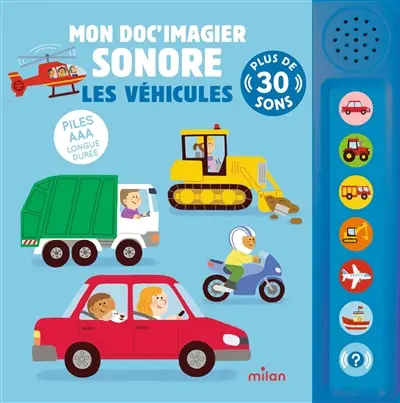 Les véhicules : plus de 30 sons
