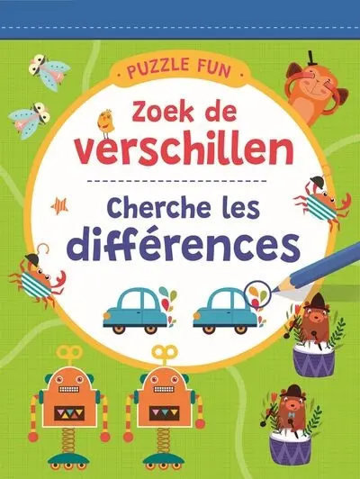 Cherche les différences. Zoek de verschillen