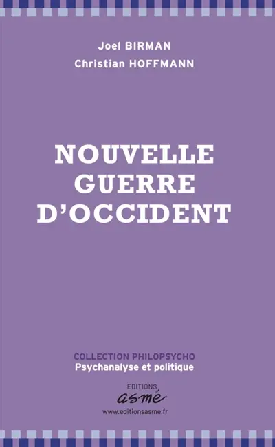 NOUVELLE GUERRE D'OCCIDENT