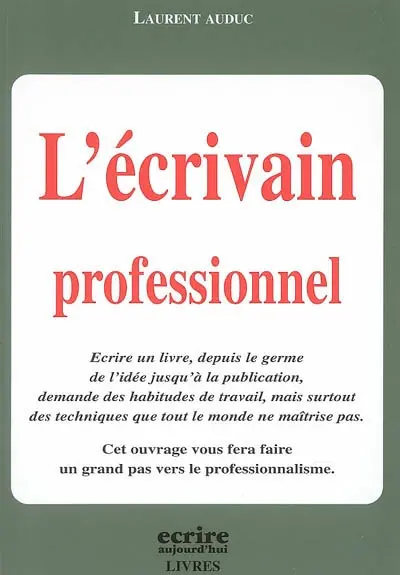 L'écrivain professionnel