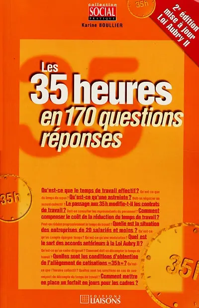 Les 35 heures en 170 questions-réponses