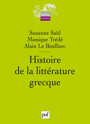 Histoire de la littérature grecque