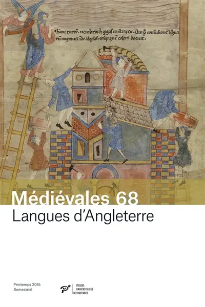 Médiévales, n° 68. Langues d'Angleterre : au-delà du bilinguisme