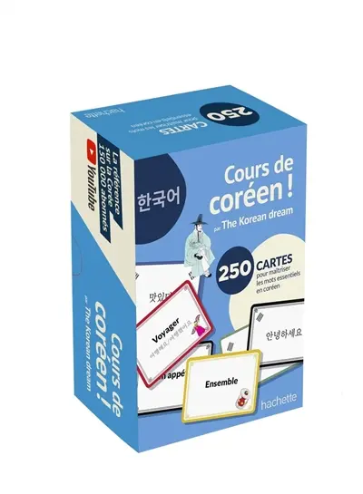 Cours de coréen ! : 250 cartes pour maîtriser les mots essentiels en coréen