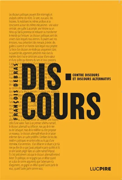 Discours : contre discours et discours alternatifs