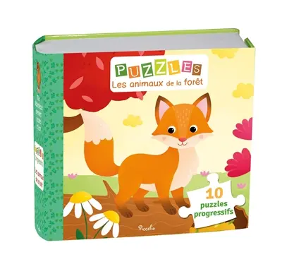 Puzzles : les animaux de la forêt