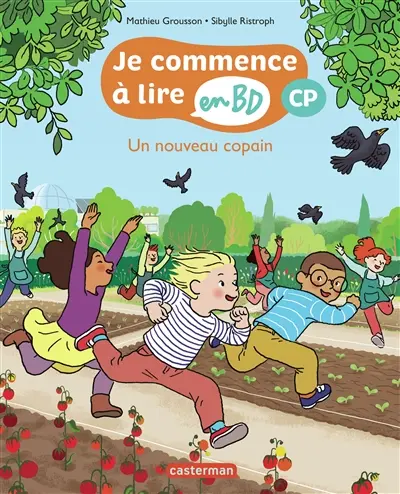 Je commence à lire en BD. Un nouveau copain : CP